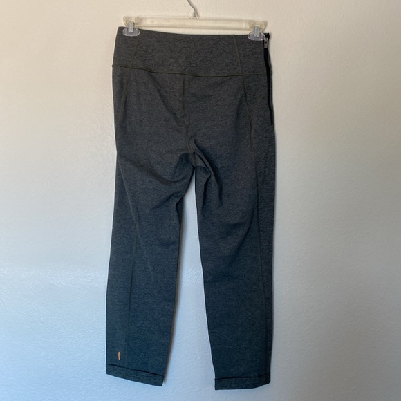 Lucy casual pants Heather green women’s medium side zip EUC - Picture 5 of 6